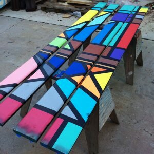 Bench for SDSU
