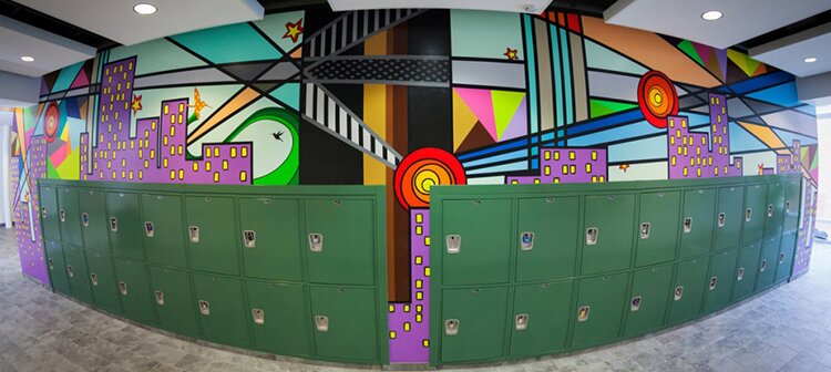 Eastern Rays Final Mural