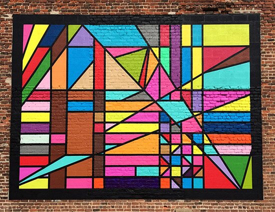 Warehouse Triptic Mural Project